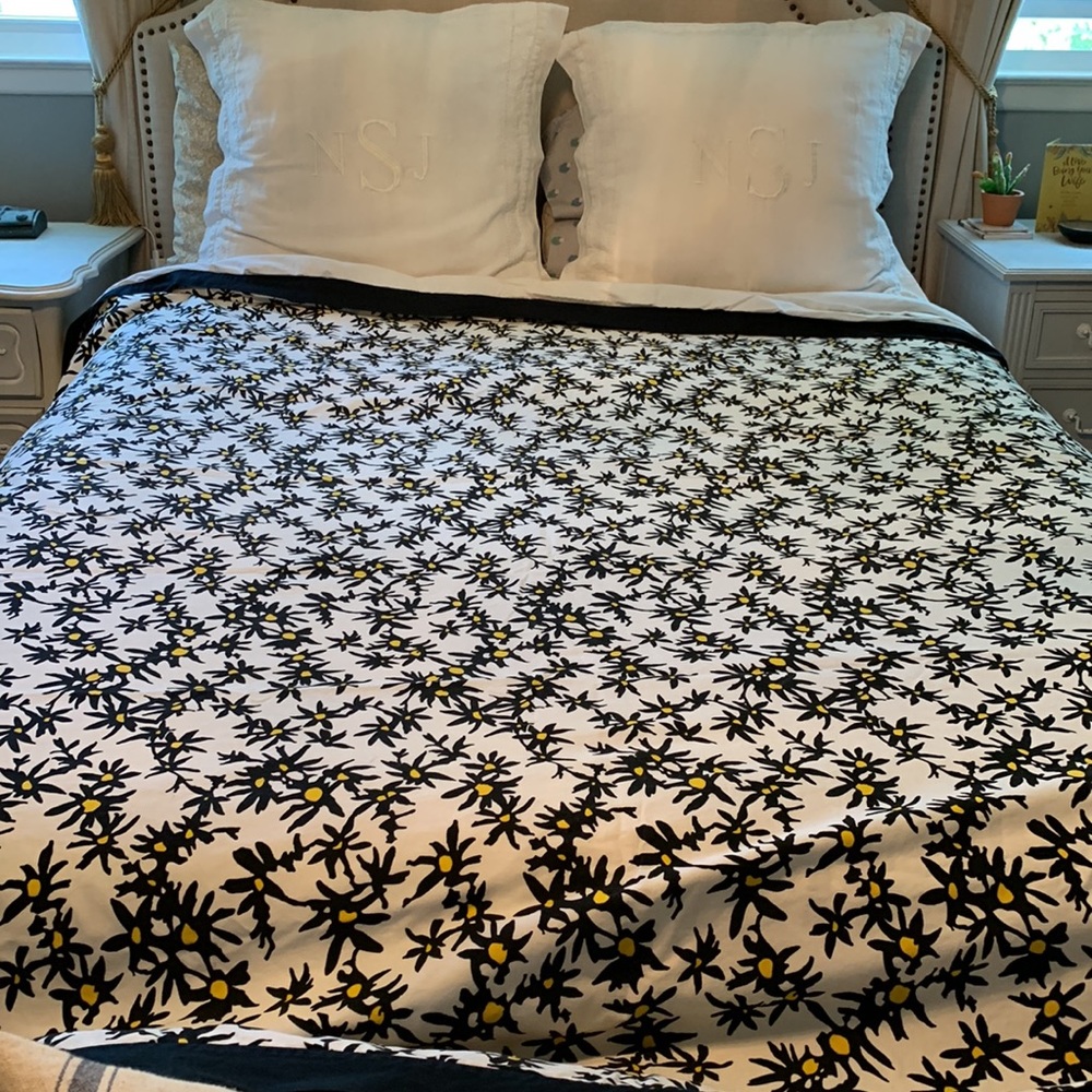NWOT Kate Spade Floral duvet cover